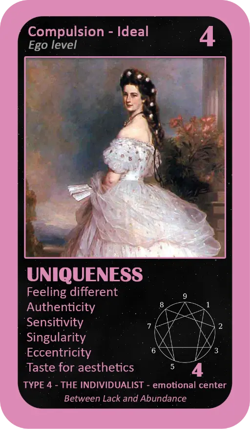 The Enneagram Oracle: card 4 Uniqueness The Enneagram Oracle: card 4 Uniqueness