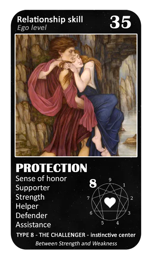 The Love Enneagram Oracle: card 35 Protection The Love Enneagram Oracle: card 35 Protection