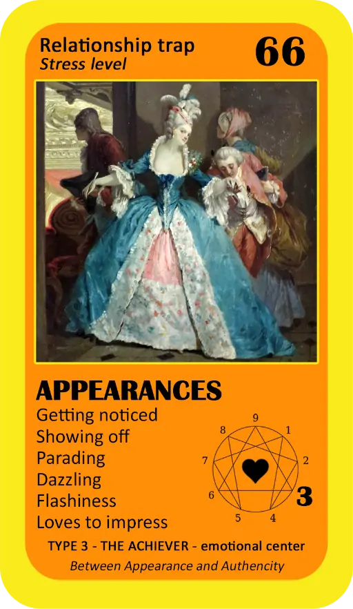 The Love Enneagram Oracle: card 66 Appearances The Love Enneagram Oracle: card 66 Appearances