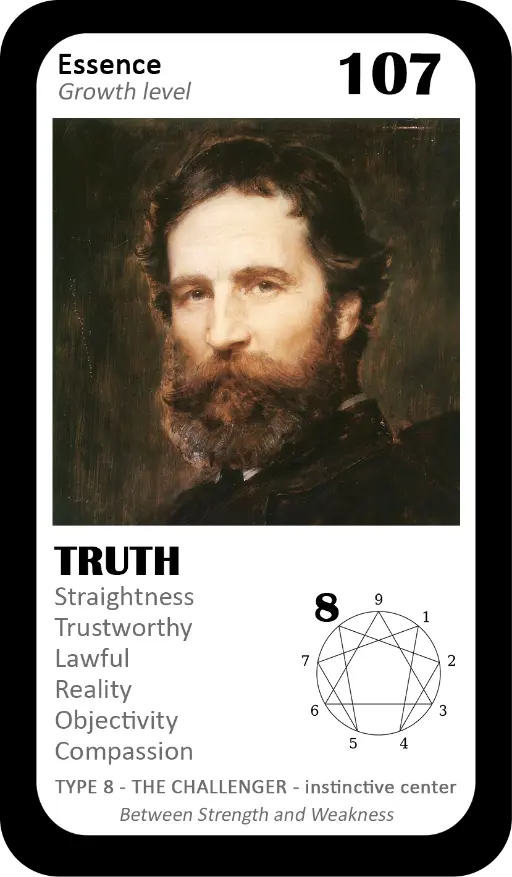 The Enneagram Oracle: card 107 Truth The Enneagram Oracle: card 107 Truth