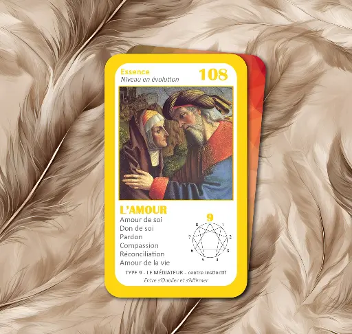 L'Oracle de l'ennéagramme : carte 108 L'Amour