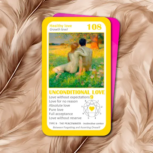 The Love Enneagram Oracle : card 108 Unconditional Love