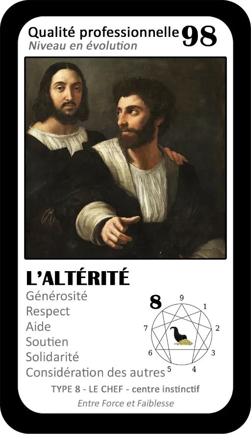 L'Oracle de l'ennéagramme professionnel : carte 98 L'Altérité L'Oracle de l'ennéagramme professionnel : carte 98 L'Altérité
