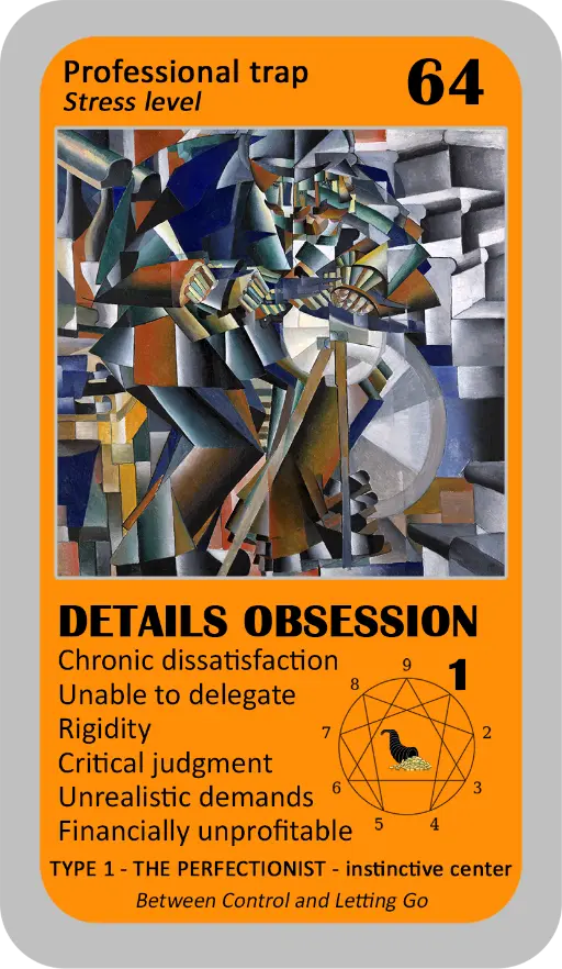 The Wealthe Enneagram Oracle: card 64 Details Obsession The Wealthe Enneagram Oracle: card 64 Details Obsession