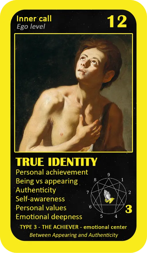 The Mystical Enneagram Oracle: Card 12 True Identity The Mystical Enneagram Oracle: Card 12 True Identity