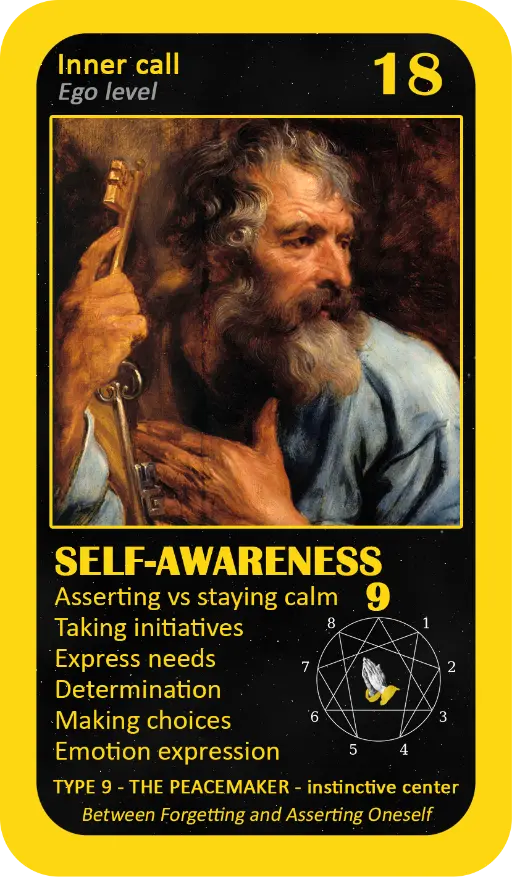 The Mystical Enneagram Oracle: card 18 Self-Awareness The Mystical Enneagram Oracle: card 18 Self-Awareness