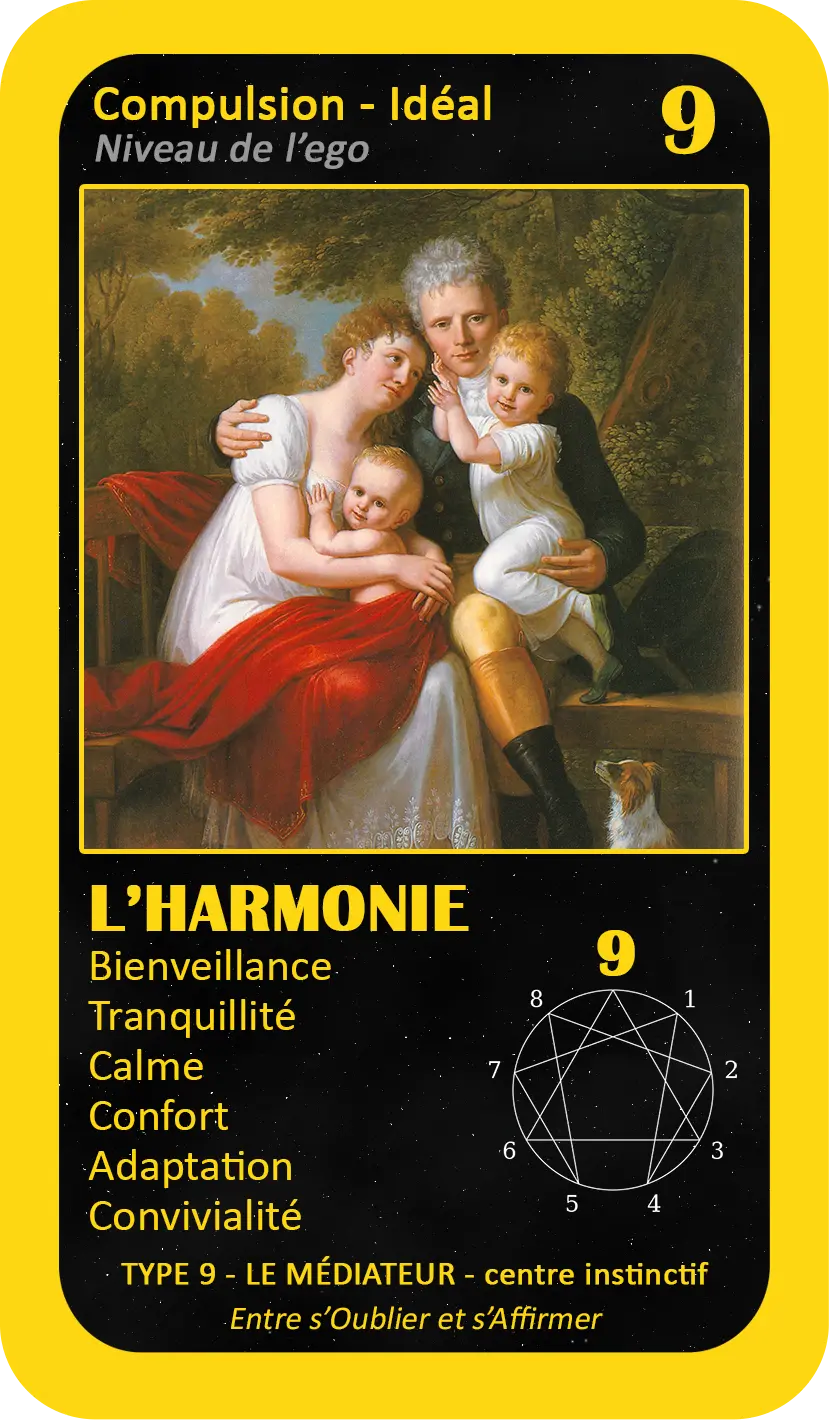 L'Oracle de l'ennéagramme : carte 9 L'Harmonie L'Oracle de l'ennéagramme : carte 9 L'Harmonie