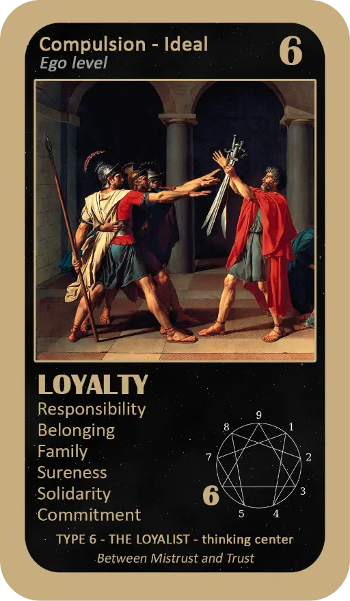 The Enneagram Oracle: Card 6 Loyalty The Enneagram Oracle: Card 6 Loyalty