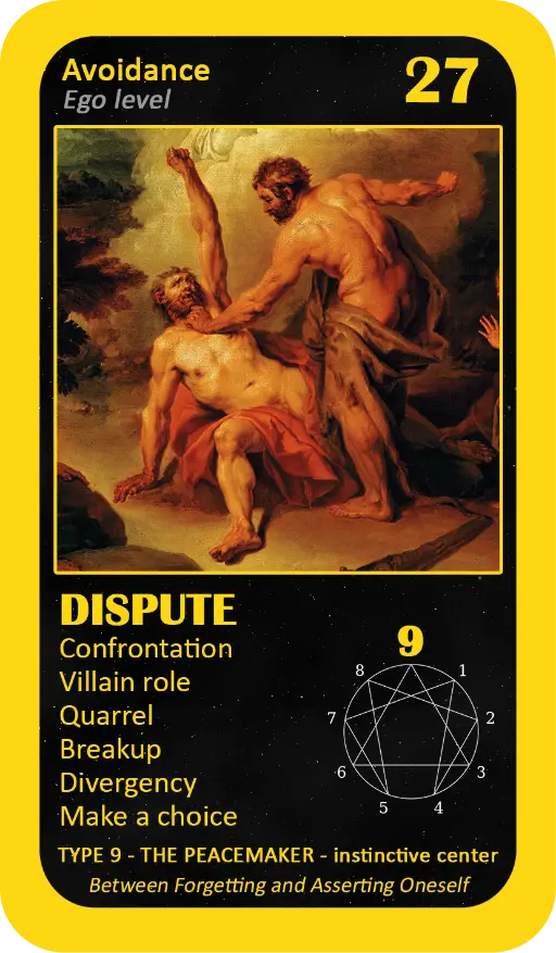 The Enneagram Oracle: Card 27 Dispute The Enneagram Oracle: Card 27 Dispute