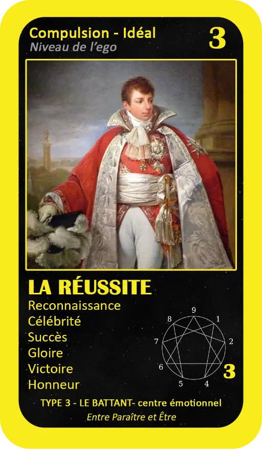 L'Oracle de l'ennéagramme : carte 3 La Réussite L'Oracle de l'ennéagramme : carte 3 La Réussite