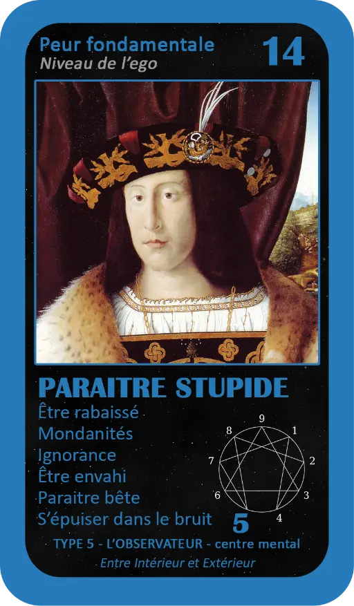 L'Oracle de l'ennéagramme : carte 14 Paraître Stupide L'Oracle de l'ennéagramme : carte 14 Paraître Stupide