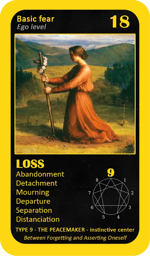 The Enneagram Oracle: Card 18 Loss The Enneagram Oracle: Card 18 Loss