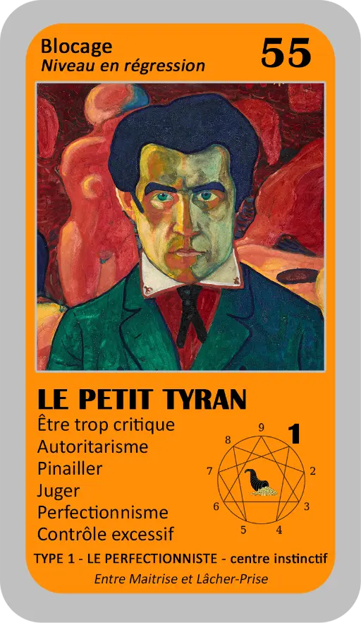 L'Oracle de l'ennéagramme professionnel : carte 55 Le Petit Tyran L'Oracle de l'ennéagramme professionnel : carte 55 Le Petit Tyran