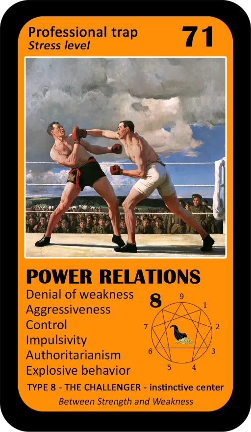 The Wealth Enneagram Oracle: Card 71 Power Relations The Wealth Enneagram Oracle: Card 71 Power Relations