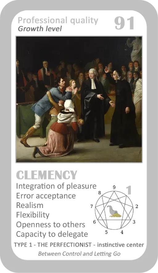 The Wealth Enneagram Oracle: Card 91 Clemency The Wealth Enneagram Oracle: Card 91 Clemency