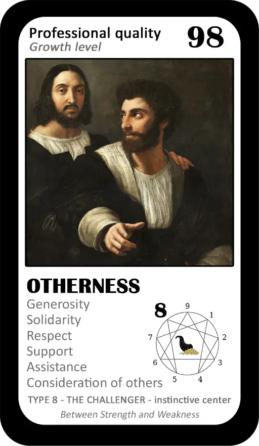 The Wealth Enneagram Oracle: Card 98 Otherness The Wealth Enneagram Oracle: Card 98 Otherness