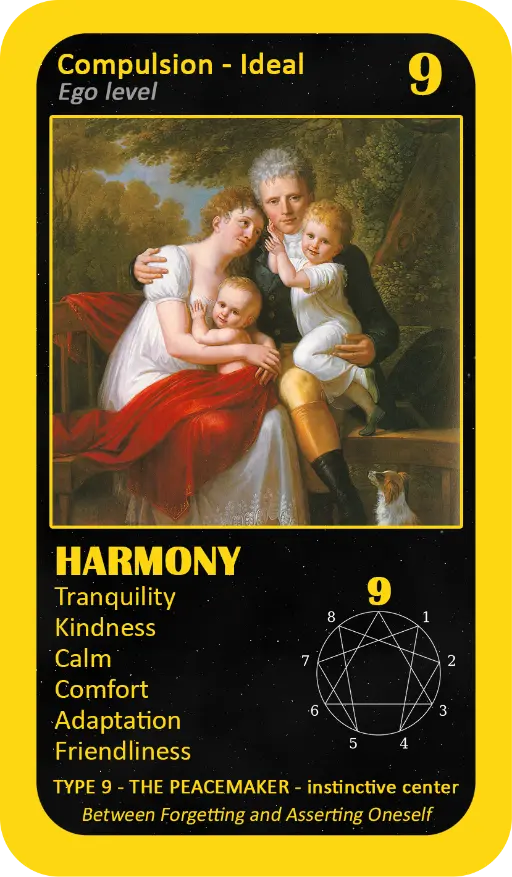 The Enneagram Oracle: Card 9 Harmony The Enneagram Oracle: Card 9 Harmony
