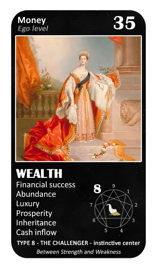 The Wealth Enneagram Oracle: Card 35 Wealth The Wealth Enneagram Oracle: Card 35 Wealth