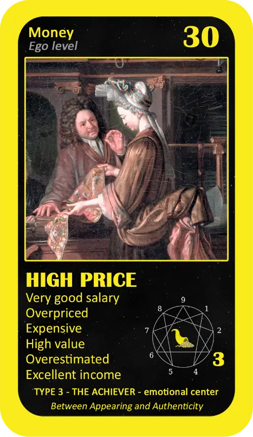 The Wealth Enneagram Oracle: Card 30 High Price The Wealth Enneagram Oracle: Card 30 High Price