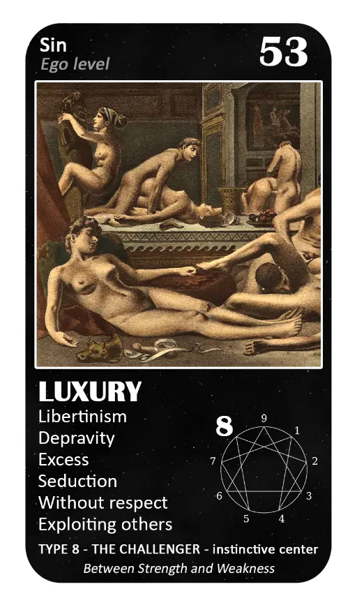 The Enneagram Oracle: card 53 Luxury