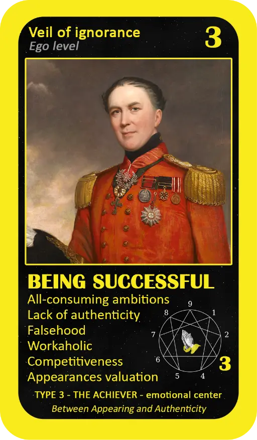 The Mystical Enneagram Oracle: card 3 Being Successful The Mystical Enneagram Oracle: card 3 Being Successful