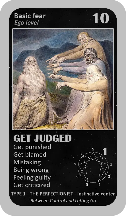 The Enneagram Oracle: card 10 Get Judged The Enneagram Oracle: card 10 Get Judged