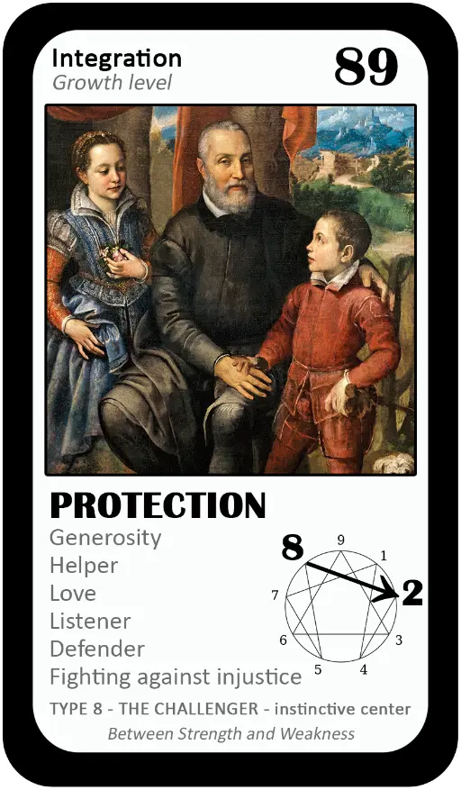 The General Enneagram Oracle: card 89 Protection The General Enneagram Oracle: card 89 Protection