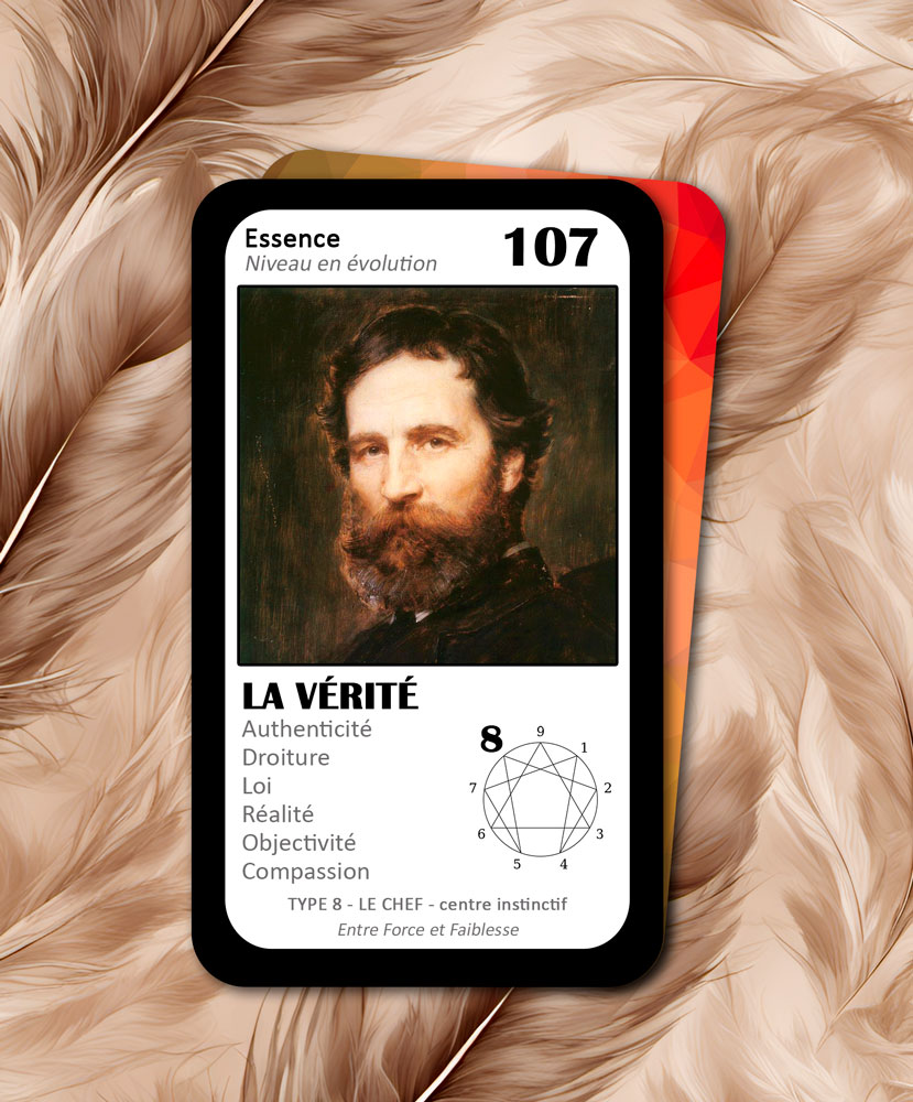 L'Oracle de l'ennéagramme général | carte 107 La Vérité