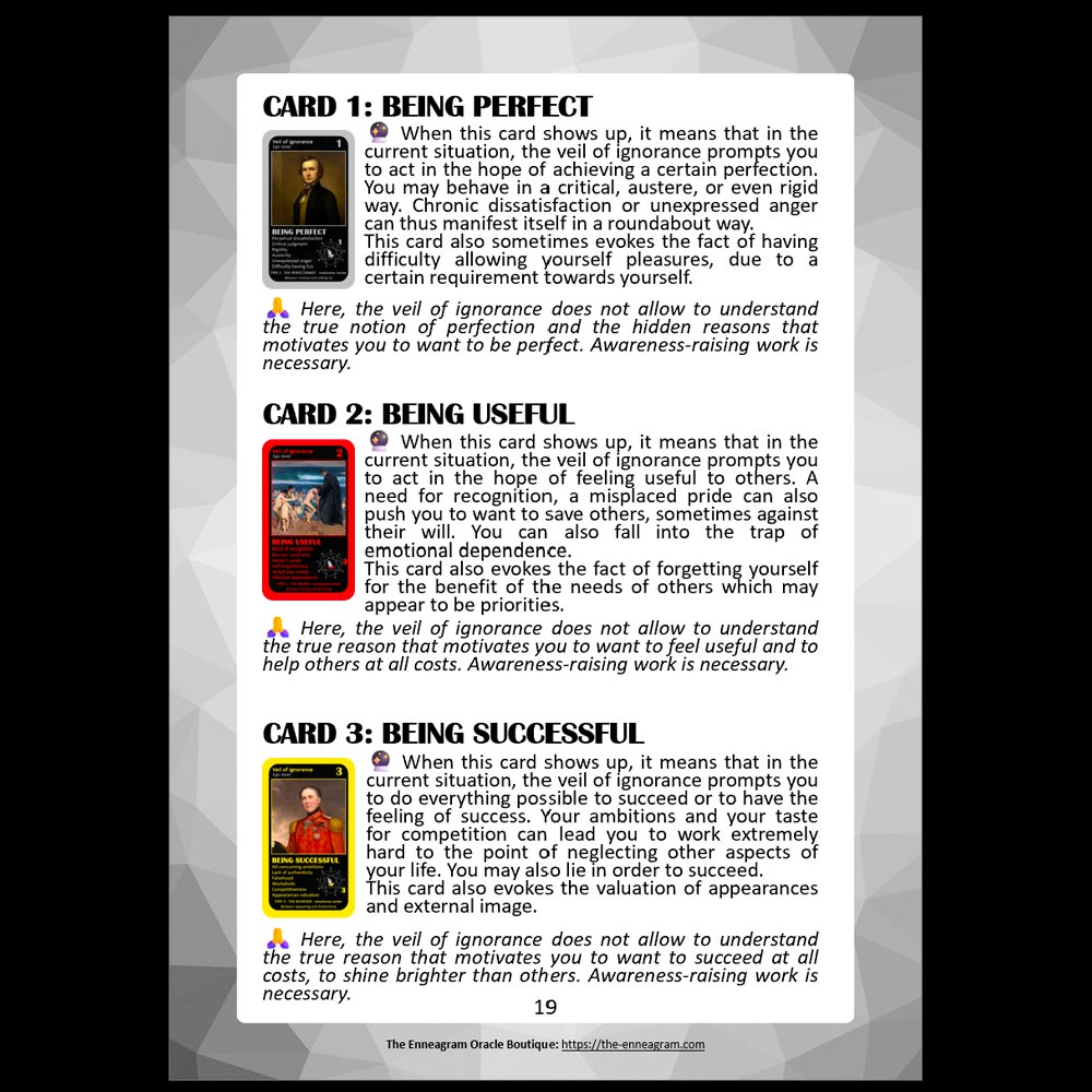 🙏 Digital Booklet of The Mystical Enneagram Oracle