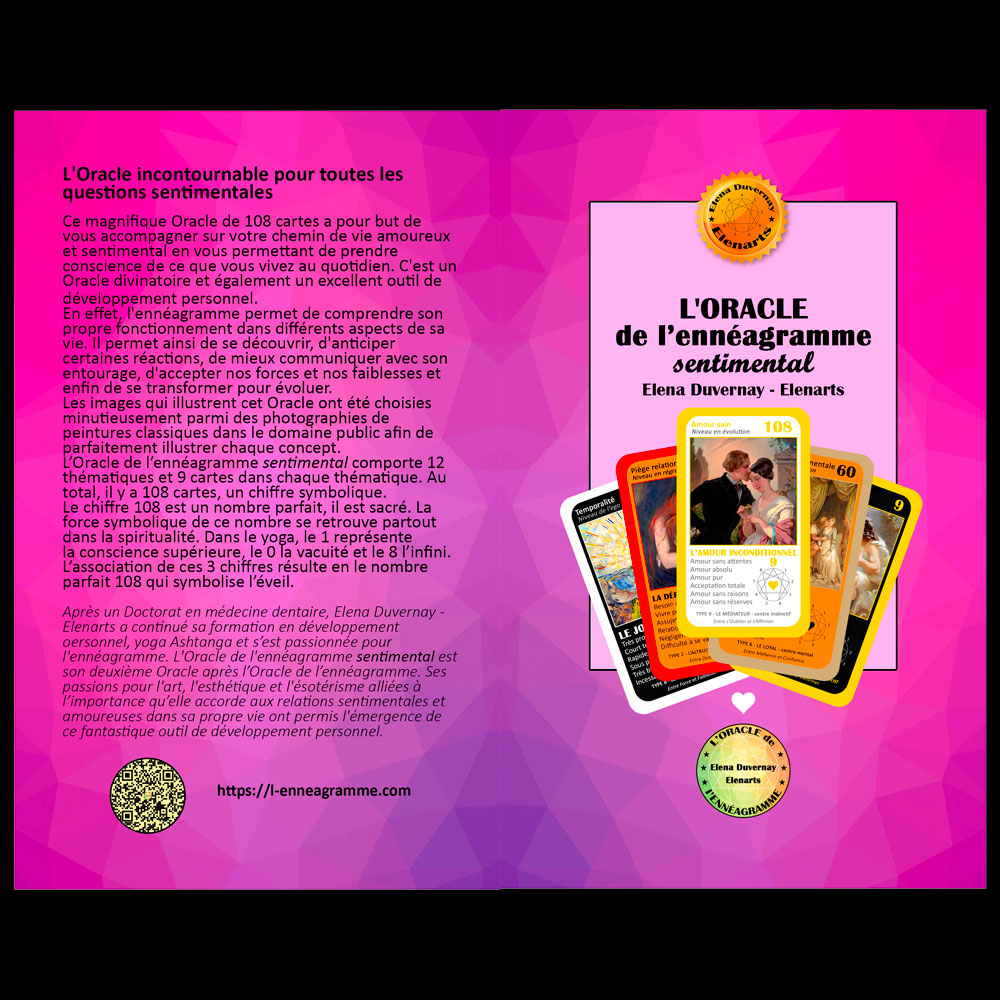 ❤️ L'Oracle de l'ennéagramme sentimental / Coffret ⭐Prestige⭐🇫🇷