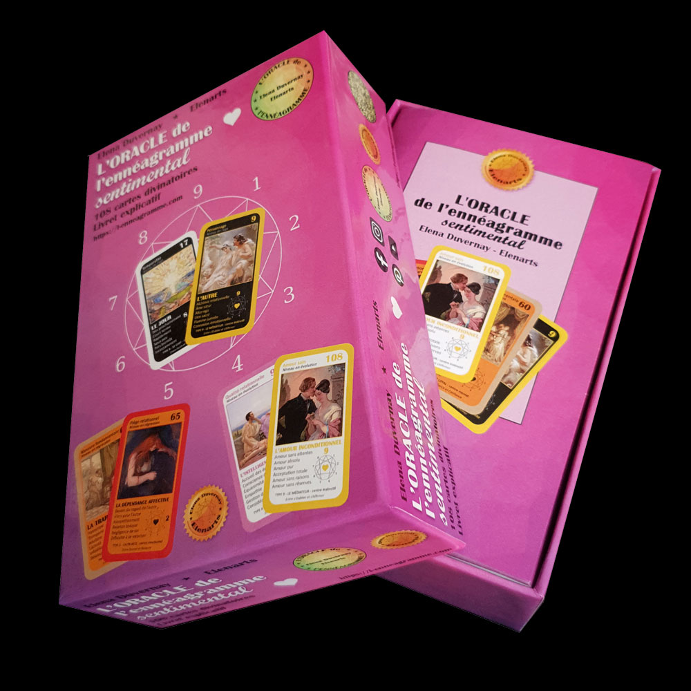 ❤️ L'Oracle de l'ennéagramme sentimental / Coffret ⭐Prestige⭐🇫🇷