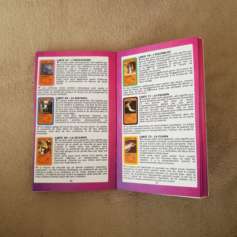 ❤️ L'Oracle de l'ennéagramme sentimental / Coffret ⭐Prestige⭐🇫🇷