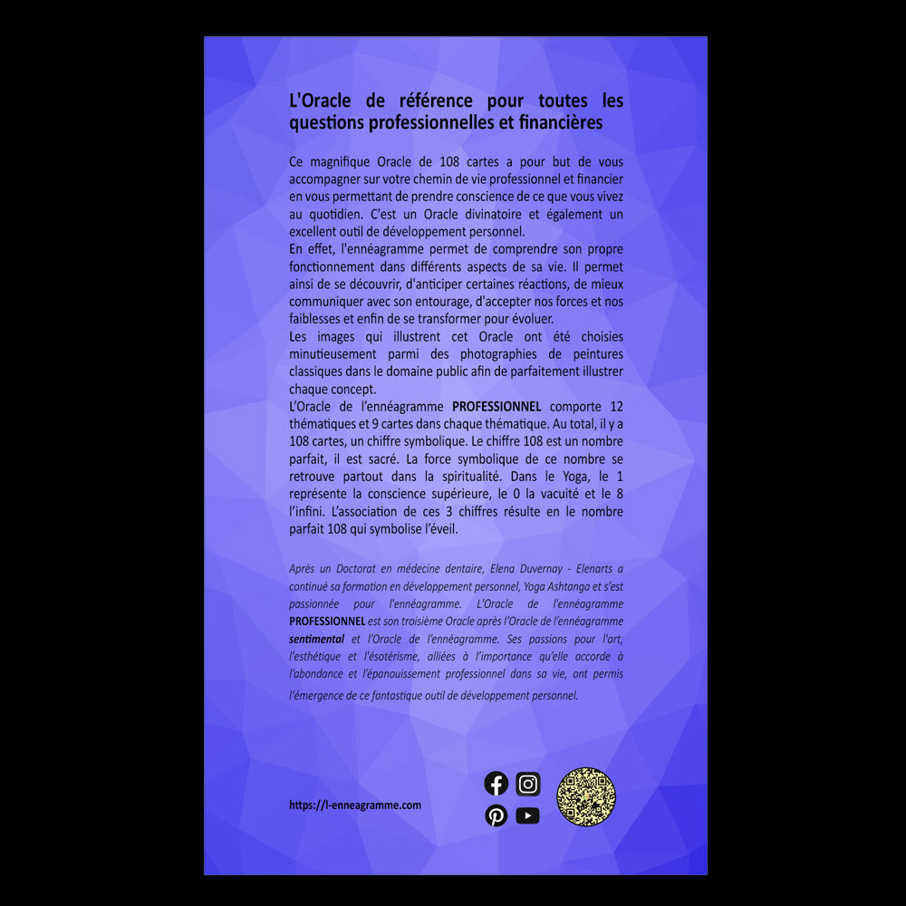 💰 L'Oracle de l'ennéagramme professionnel / Coffret ⭐Prestige⭐🇫🇷