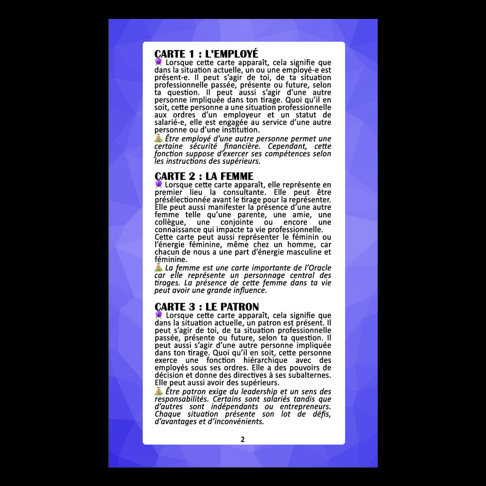 💰 L'Oracle de l'ennéagramme professionnel / Coffret ⭐Prestige⭐🇫🇷