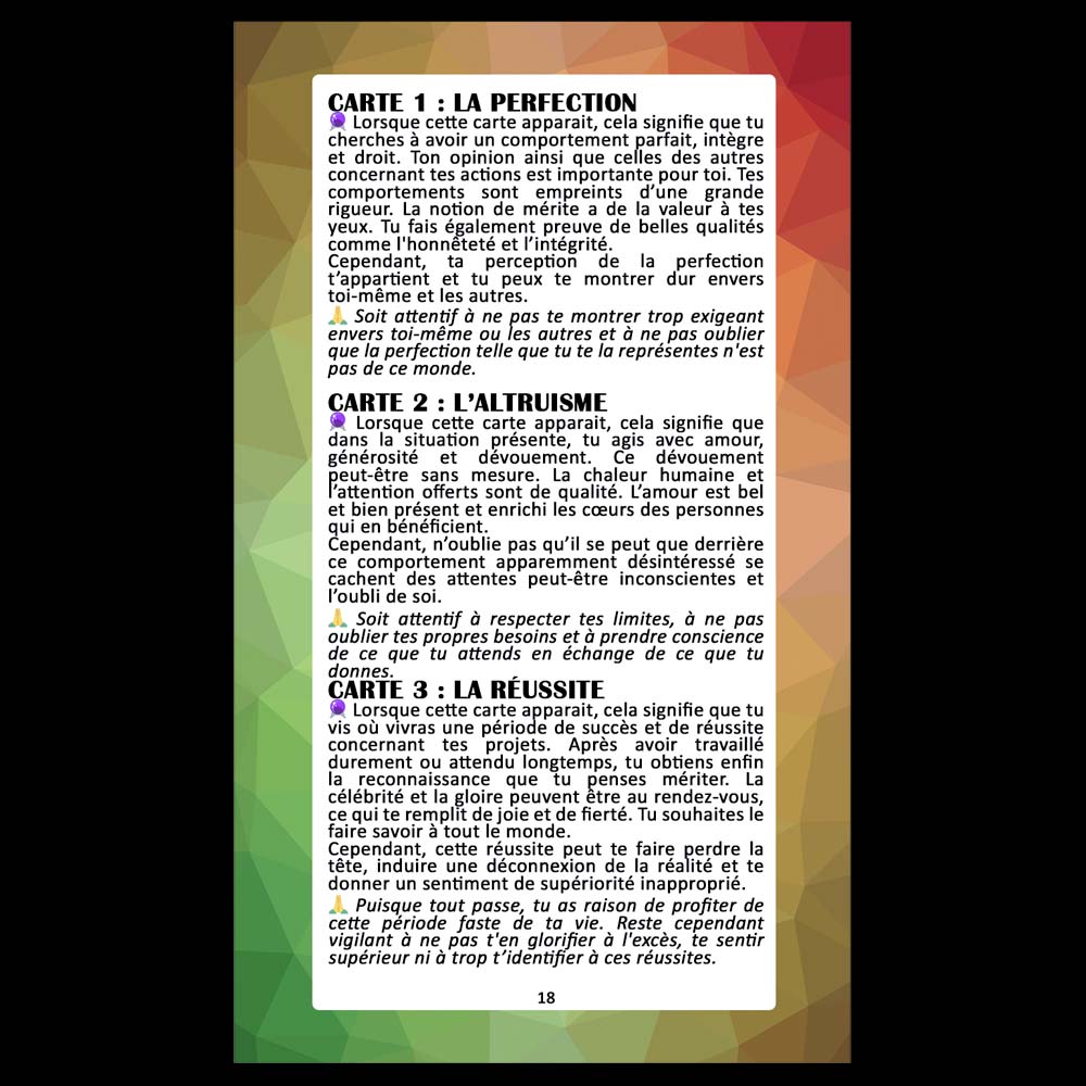 💫 L'Oracle de l'ennéagramme / Boite Élégance 🇫🇷