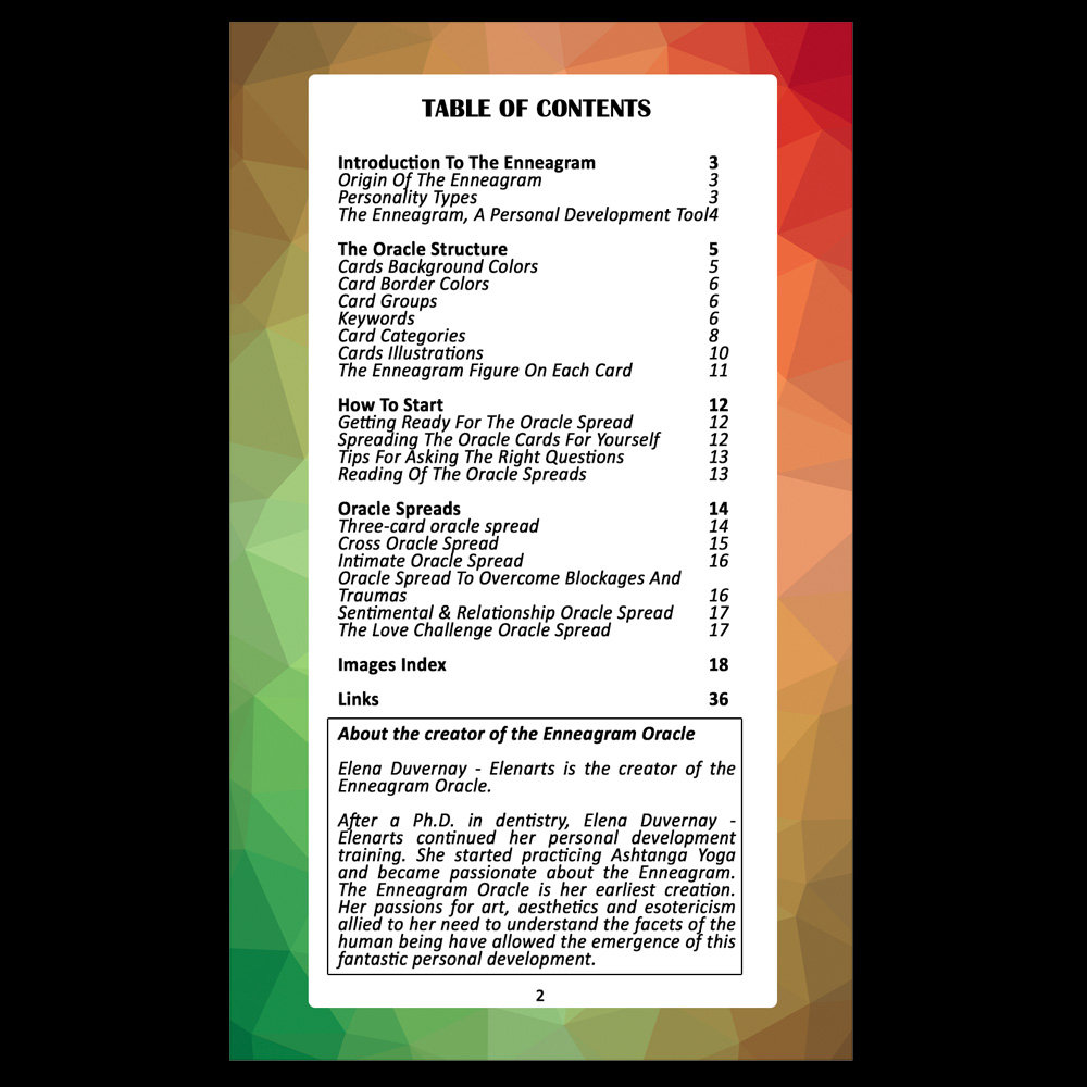 💫 The Enneagram Oracle / ⭐Prestige⭐ Box 🇺🇲