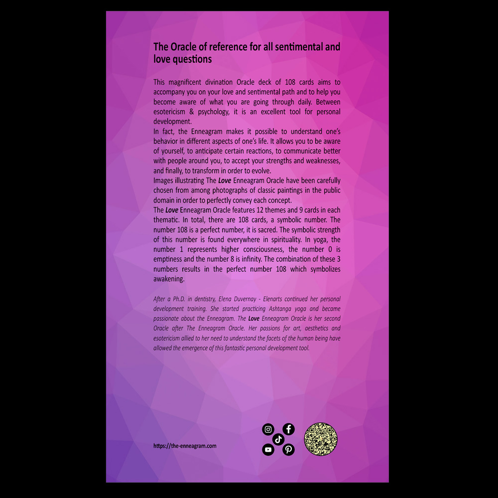❤️ The Love Enneagram Oracle / ⭐Prestige⭐ Box 🇺🇲