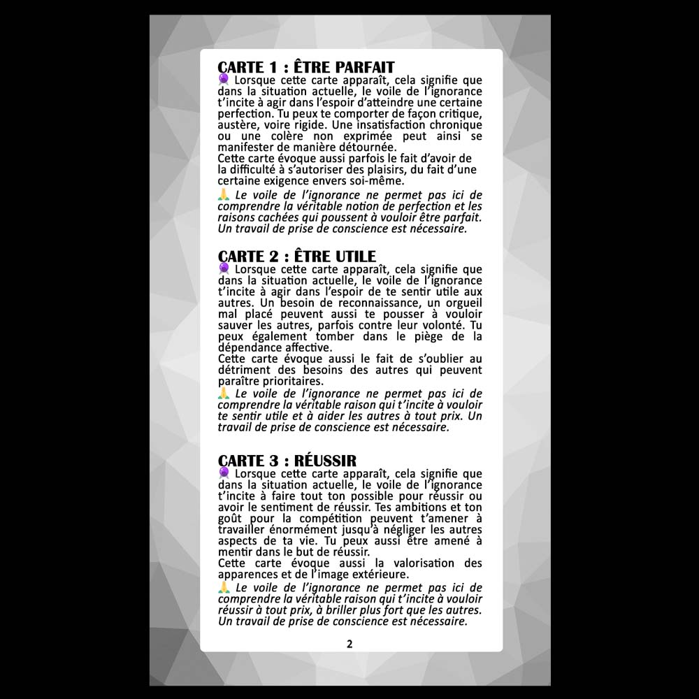 🙏 L'Oracle de l'ennéagramme mystique / Coffret ⭐Prestige⭐🇫🇷