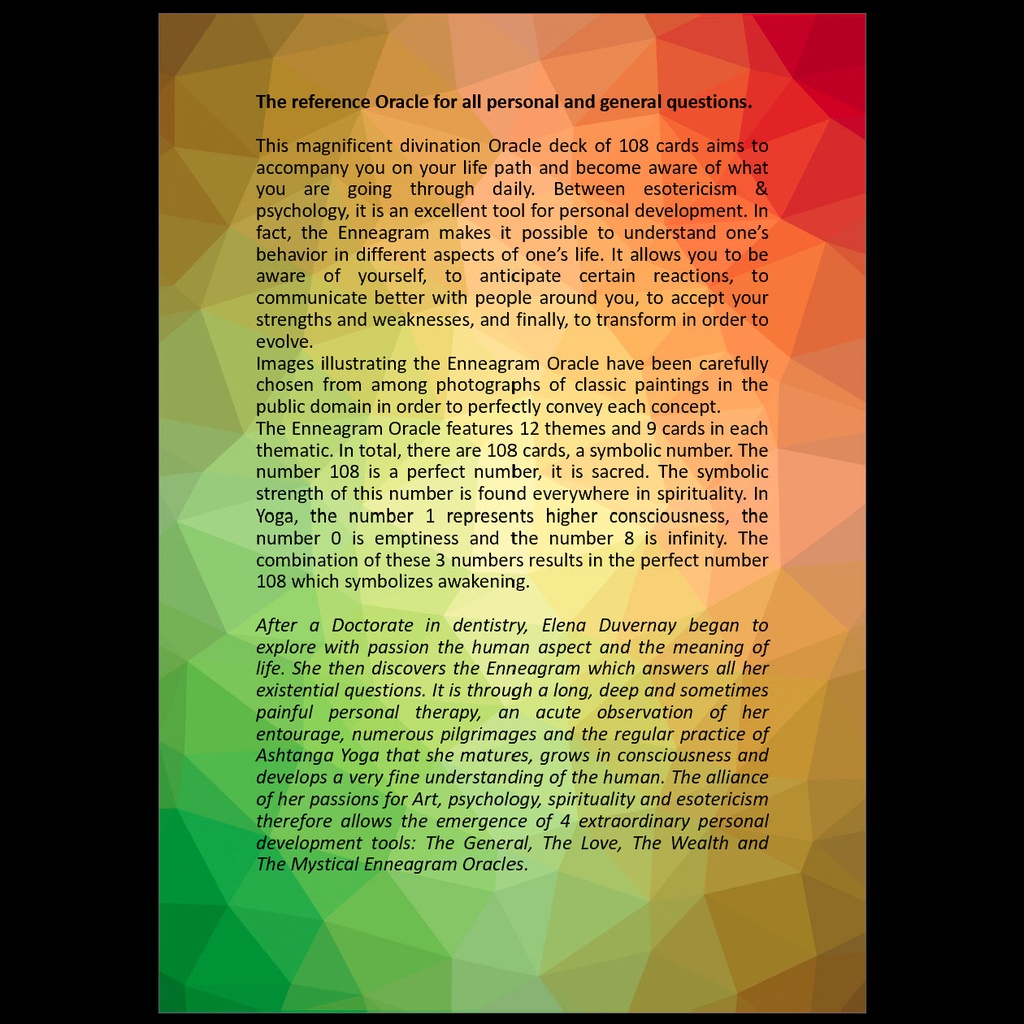 💫 Digital Booklet for The Enneagram Oracle