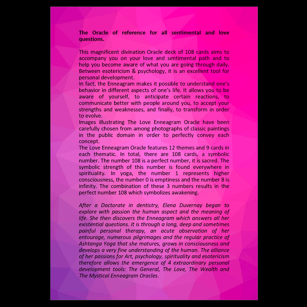 ❤️ Digital Booklet of The Love Enneagram Oracle