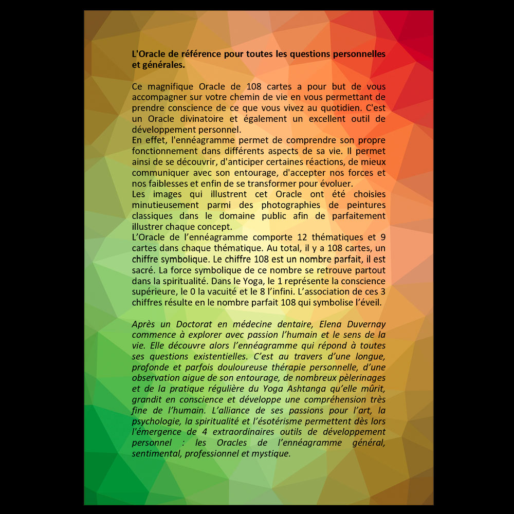 💫 Livret numérique de l'Oracle de l'ennéagramme général